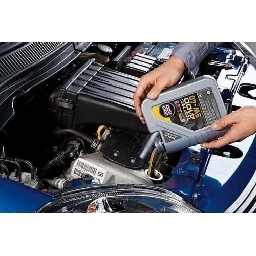 Liqui Moly Motoröl Top Tec 4100, 5W-40, 5-Liter 3701 + Ölfilter Mann-Filter Satz