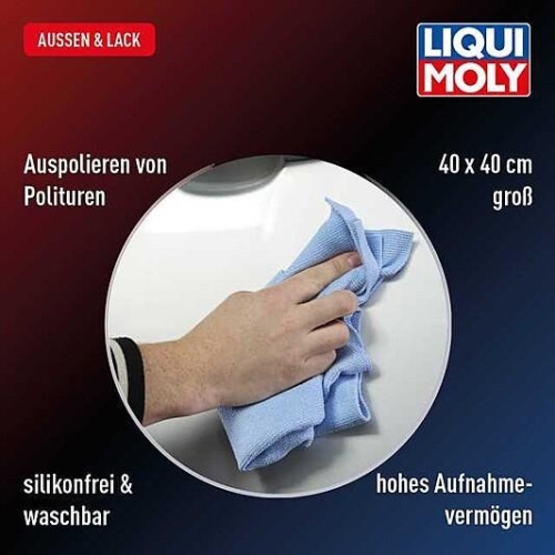 Poliertuch Microfasertuch Lack LIQUI MOLY 21783