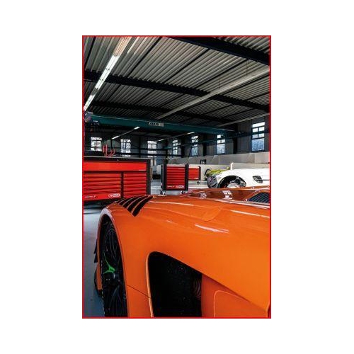 PERFORMANCEplus e10 SCHWARZ/ROT Werkstattwagen mit 7 Schubladen KS TOOLS 8730007