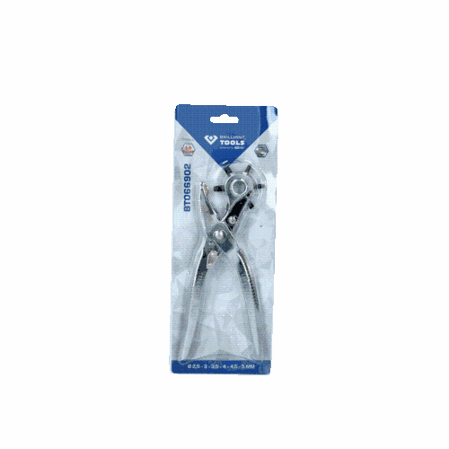 Revolverlochzange 2,5 - 3,0 - 3,5 - 4,0 - 4,5 - 5,0 mm BRILLIANT TOOLS