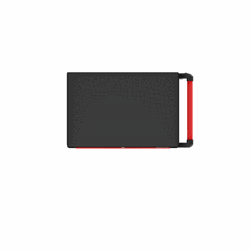 ECOline SCHWARZ/ROT Werkstattwagen mit 7 Schubladen KS TOOLS 897.0007