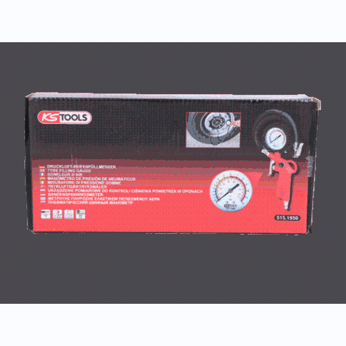 Druckluft-Reifenf&uuml;llmesser, 0-12bar KS TOOLS 515.1950