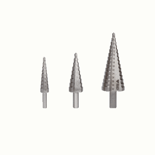 Stufenbohrer-Satz, 3-tlg, Durchmesser 4 - 32 mm BRILLIANT TOOLS BT101925