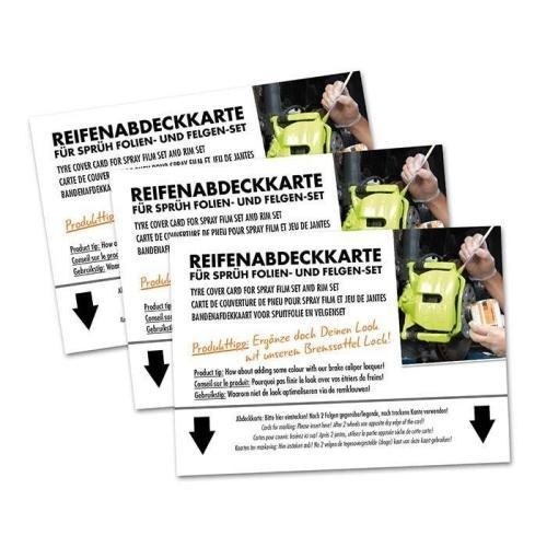 Spr&uuml;hfolie Auto Felgenfolie Spr&uuml;h Lack Set schwarz matt Autofolie, 2x 400ml