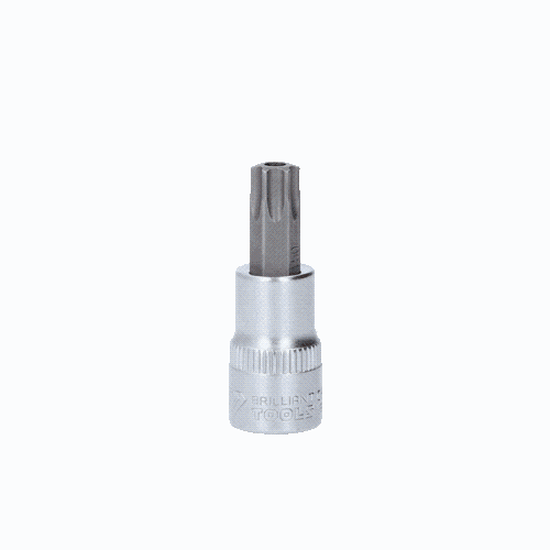 3/8 Zoll Torx-Bit-Stecknuss, mit Stirnlochbohrung, TB50 BRILLIANT TOOLS BT021932