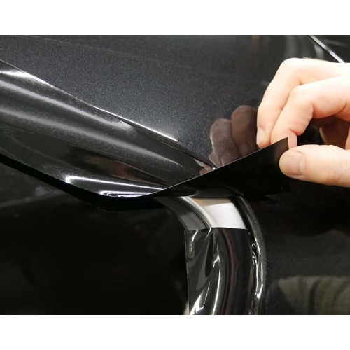 Foliatec Zierleistenfolie Chrome Out Set schwarz gl&auml;nzend Chromleistenfolie