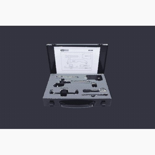 Motoreinstell-Werkzeug-Satz f&uuml;r GM / Opel / Saab, 5-tlg KS TOOLS 400.0675