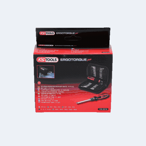 ERGOTORQUEplus Bit-Satz, 17-tlg KS TOOLS 159.2010