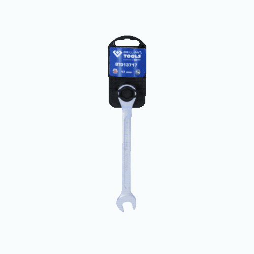 Ratschenringschl&uuml;ssel, 17 mm BRILLIANT TOOLS BT013717