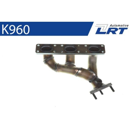 LRT Krümmer, Abgasanlage K960