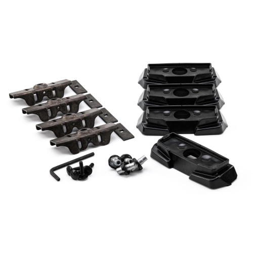 THULE 7009 Evo Fixpoint Montagekit für VW Bus T5 + T6 mit T-Schienen - 187009