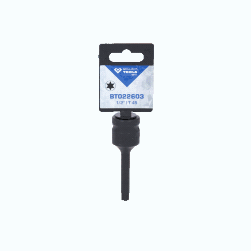 1/2 Zoll Kraft Bit-Stecknuss Torx T45 BRILLIANT TOOLS BT022603