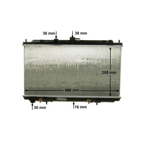 MAHLE K&uuml;hler, Motork&uuml;hlung BEHR CR 1488 000S