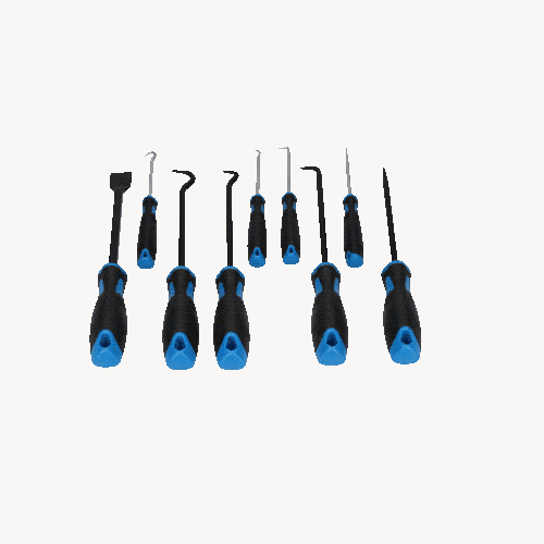 Schaber-Haken-Werkzeug-Satz, 9-tlg BRILLIANT TOOLS BT542010