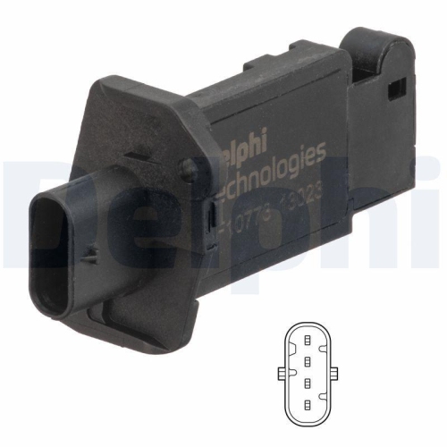 DELPHI Luftmassenmesser AF10773-12B1