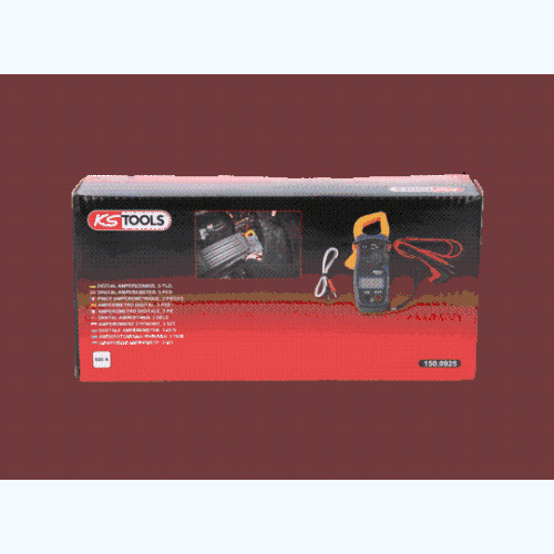 Digital Amperezangen-Satz 600A, 3-tlg KS TOOLS 150.0925
