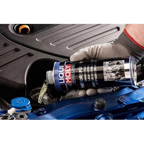 2x Liqui Moly Pro-Line Motorspülung Öl-Additiv 500 ml Dose - 2427