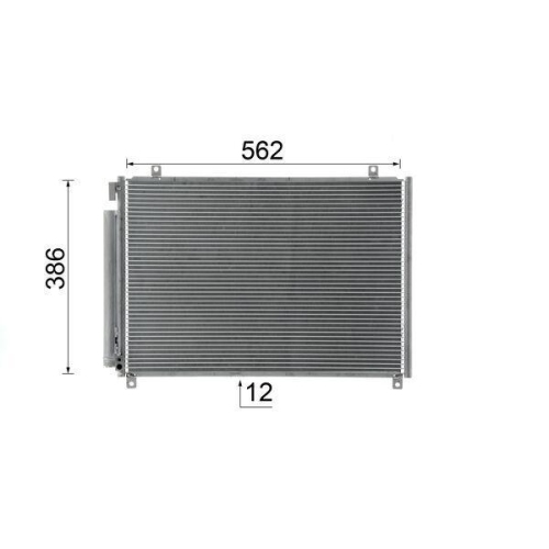MAHLE Kondensator, Klimaanlage BEHR AC 1057 000S