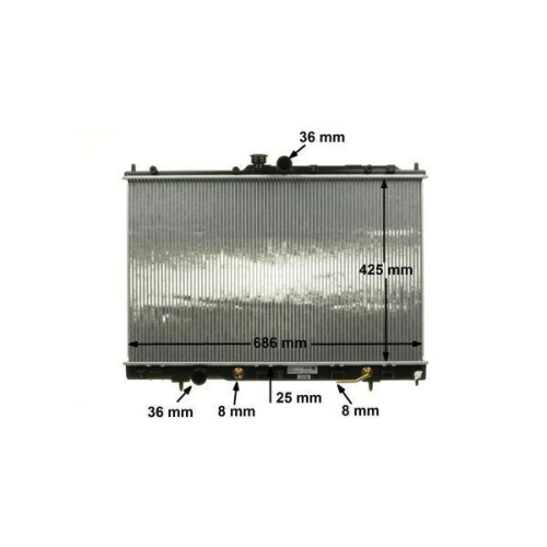 MAHLE K&uuml;hler, Motork&uuml;hlung BEHR CR 1881 000S