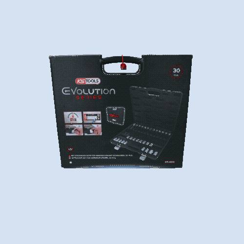 1/2 Zoll Bit-Stecknuss-Satz f&uuml;r Innensechskant-Schrauben, 30-tlg KS TOOLS