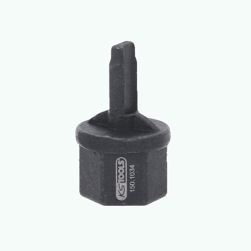 3/8 Zoll &Ouml;ldienst-Spezialprofil-Bit-Stecknuss f&uuml;r VAG KS TOOLS 150.1034