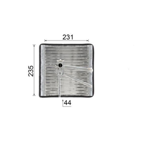 MAHLE Verdampfer, Klimaanlage BEHR *** PREMIUM LINE *** AE 194 000P