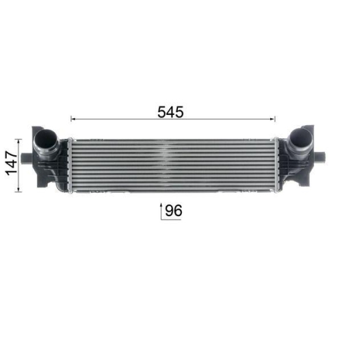 MAHLE Ladeluftk&uuml;hler BEHR *** PREMIUM LINE *** CI 660 000P