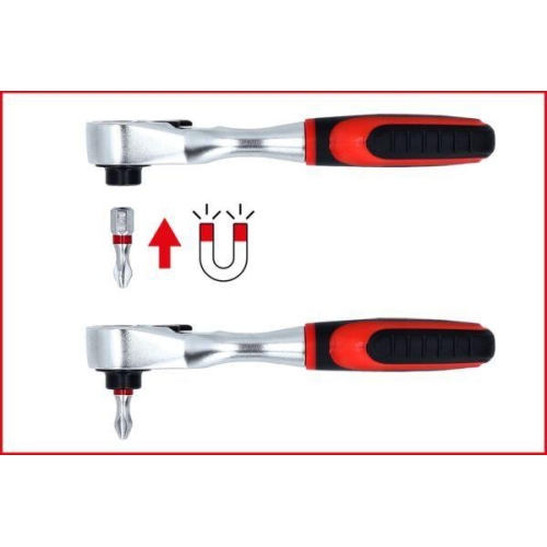 1/4 Zoll Monster Bit-Umschaltknarre, 125mm KS TOOLS 935.1495