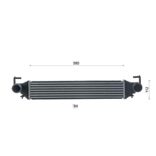 MAHLE Ladeluftk&uuml;hler BEHR CI 683 000S