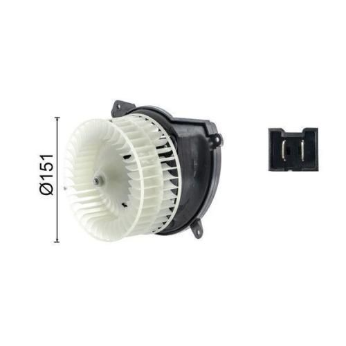 MAHLE Innenraumgebläse BEHR AB 222 000S