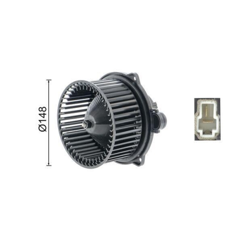 MAHLE Innenraumgebl&auml;se BEHR AB 237 000S