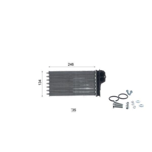 MAHLE W&auml;rmetauscher, Innenraumheizung BEHR AH 194 000S