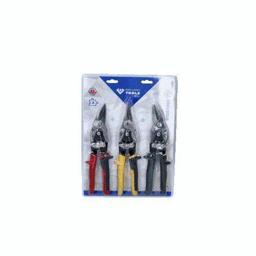 Hebel-Blechdurchgangsscheren-Satz, 3-tlg BRILLIANT TOOLS BT067200