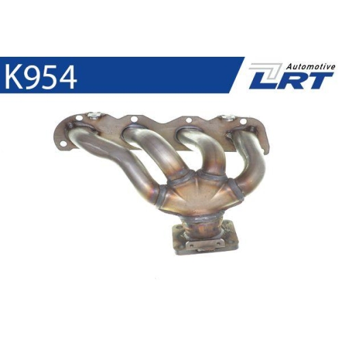 LRT Krümmer, Abgasanlage K954
