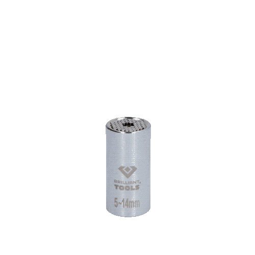 1/4 Zoll Universal-Stecknuss, 5 - 14 mm BRILLIANT TOOLS BT020899