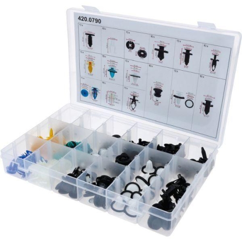 KS TOOLS Halteclipsatz, Karosserie 420.0790