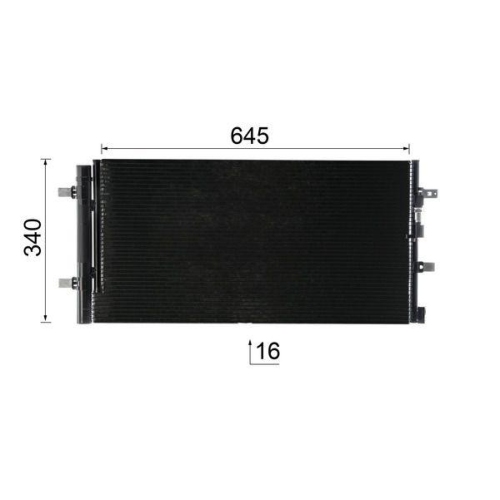 MAHLE Kondensator, Klimaanlage BEHR *** PREMIUM LINE *** AC 102 000P