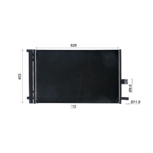 MAHLE Kondensator, Klimaanlage BEHR AC 1065 000S