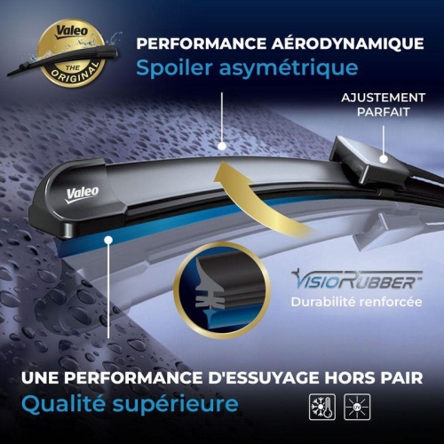 VALEO Wischblatt SILENCIO FLAT BLADE SET 577948
