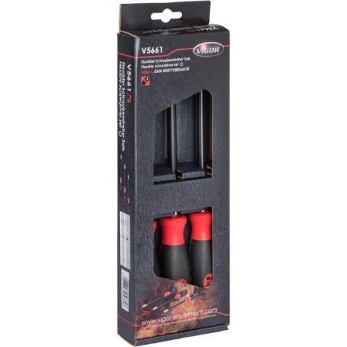 VIGOR Schraubendreher Satz flexibel SW Auß 6/7/8 mm V5661