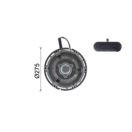 MAHLE Kupplung, K&uuml;hlerl&uuml;fter BEHR *** PREMIUM LINE *** CFC 97 000P