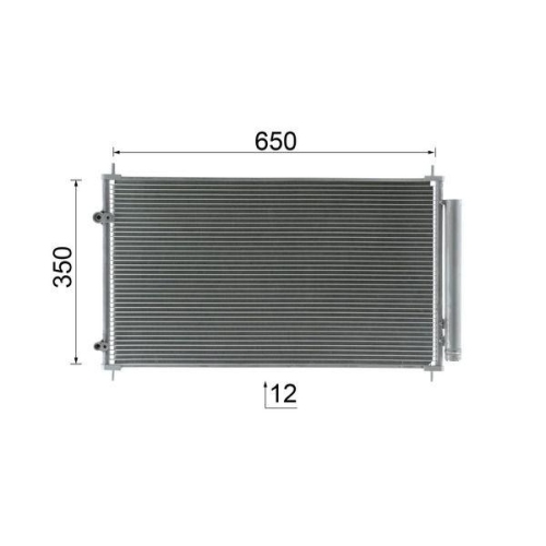 MAHLE Kondensator, Klimaanlage BEHR