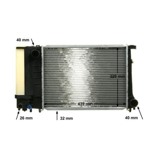 MAHLE K&uuml;hler, Motork&uuml;hlung BEHR *** PREMIUM LINE *** CR 495 000P
