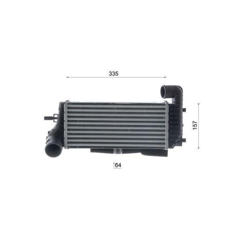 MAHLE Ladeluftk&uuml;hler BEHR CI 245 000S