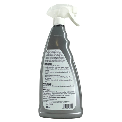 Sonax Felgenreiniger 1 Liter Spr&uuml;hflasche - Art.Nr. 04303410