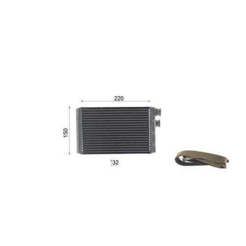 MAHLE W&auml;rmetauscher, Innenraumheizung BEHR AH 37 000S