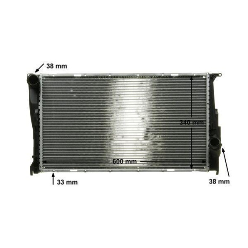 MAHLE Kühler, Motorkühlung BEHR *** PREMIUM LINE *** CR 1084 000P