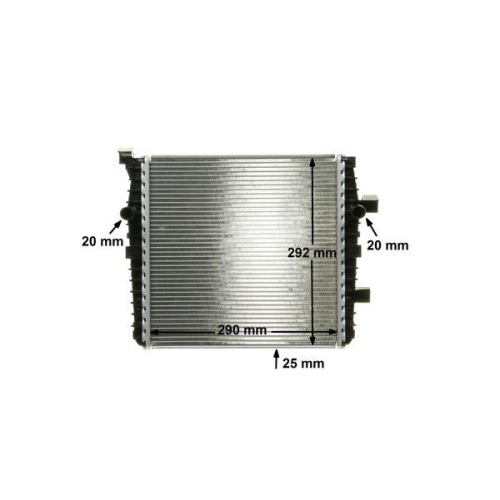 MAHLE Kühler, Motorkühlung BEHR *** PREMIUM LINE *** CR 1028 000P