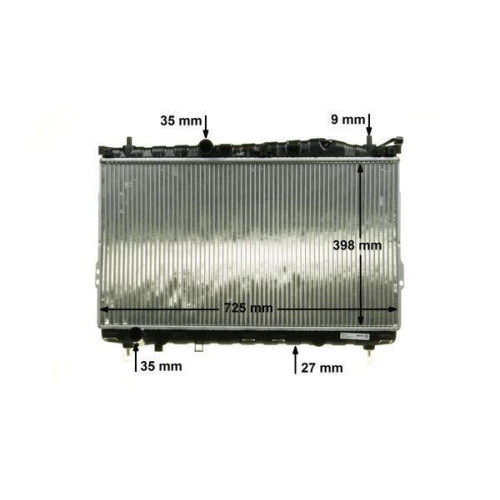 MAHLE K&uuml;hler, Motork&uuml;hlung BEHR *** PREMIUM LINE *** CR 1295 000P