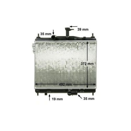 MAHLE K&uuml;hler, Motork&uuml;hlung BEHR *** PREMIUM LINE *** CR 1117 000P